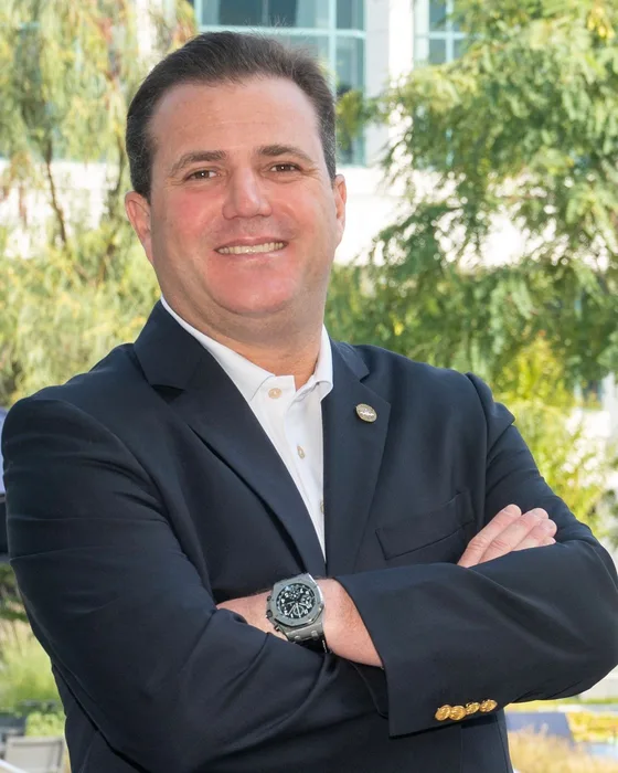 Brian Rosenstein outdoors in Los Angeles